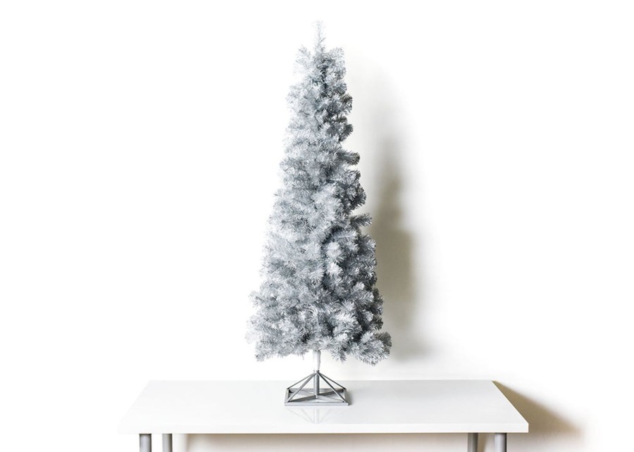 Home Coton Colors by Laura Johnson | 5-Foot Silver Tinsel Tree