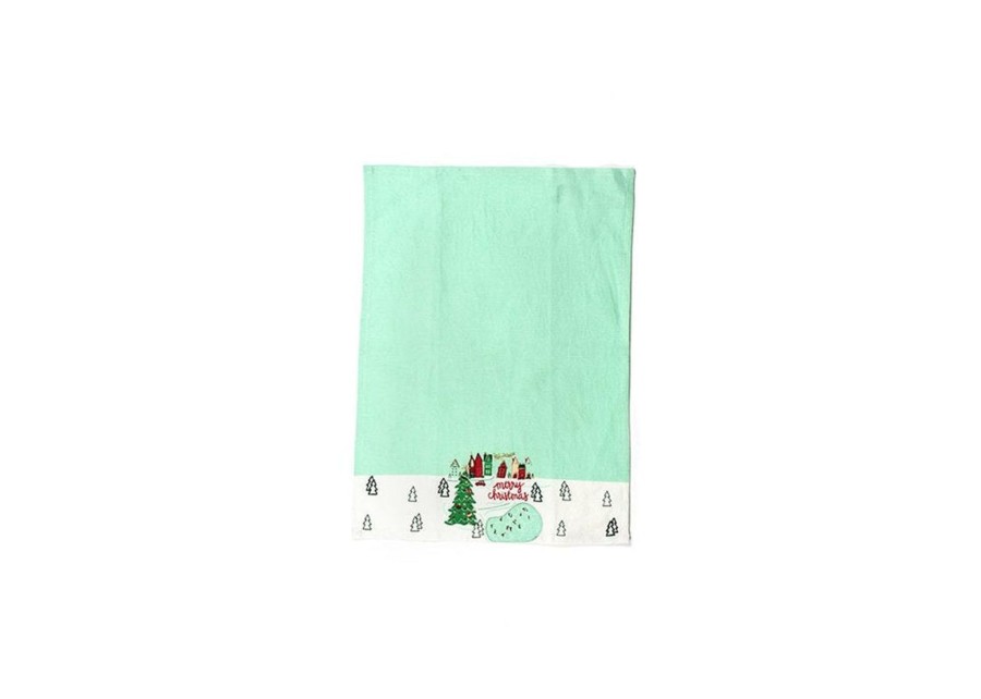 Home Coton Colors by Laura Johnson | Christmas In The Village Town Small Hand Towel