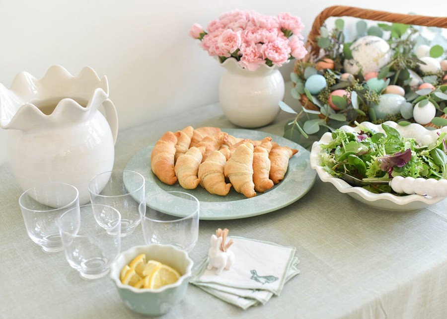 Entertaining Coton Colors by Laura Johnson | Speckled Rabbit Round Platter