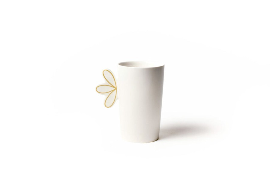 Tabletop Coton Colors by Laura Johnson | Deco Gold Scallop Mug