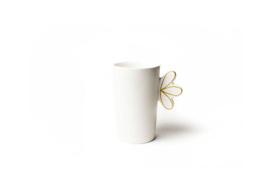 Tabletop Coton Colors by Laura Johnson | Deco Gold Scallop Mug