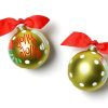 Ornaments Coton Colors by Laura Johnson | Jolly Jolly Stockings Glass Ornaments