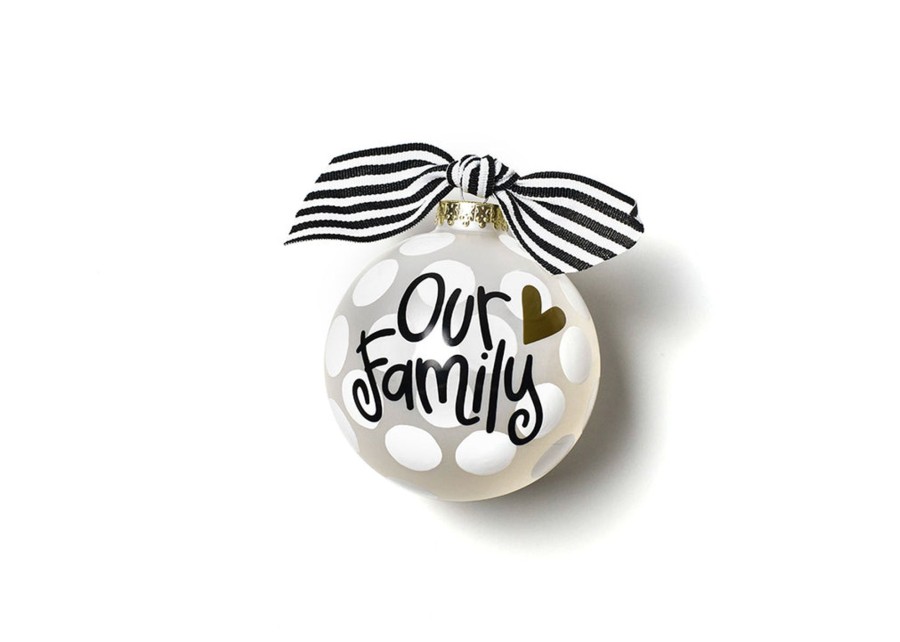 Commemorative Keepsakes Coton Colors by Laura Johnson | Our Family Glass Ornament