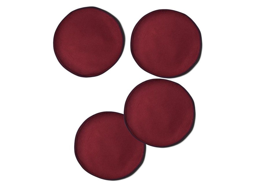 Tabletop Coton Colors by Laura Johnson | Coquette Color Block Round Placemat Set Of 4