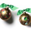 Ornaments Coton Colors by Laura Johnson | Gold Vintage Ornaments Glass Ornament