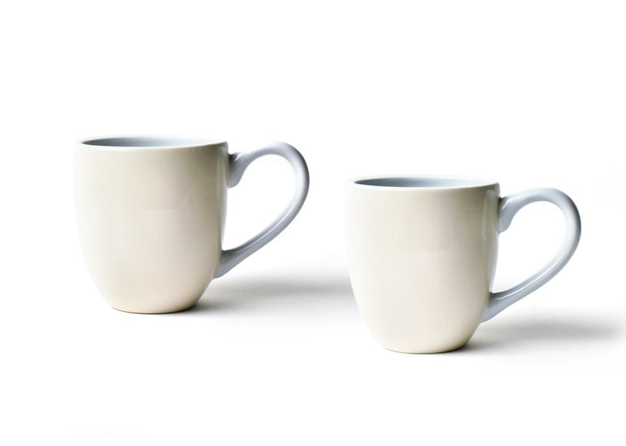 Commemorative Keepsakes Coton Colors by Laura Johnson | Ecru Mr. And Mr. Mugs, Set Of 2