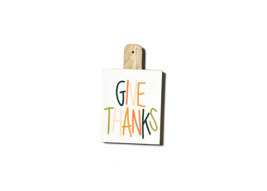 Entertaining Coton Colors by Laura Johnson | Give Thanks Wood Small Rectangle Board