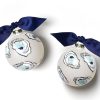 Commemorative Keepsakes Coton Colors by Laura Johnson | Oyster Glass Ornament