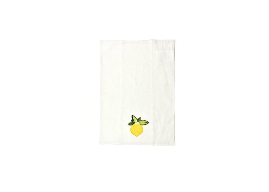 Home Coton Colors by Laura Johnson | Lemon Small Hand Towel