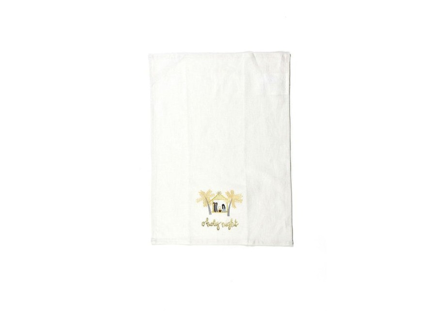 Home Coton Colors by Laura Johnson | Nativity O Holy Night Small Hand Towel, Fair Skin