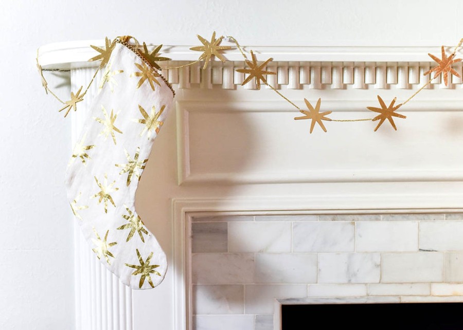 Home Coton Colors by Laura Johnson | Gold Star Stocking