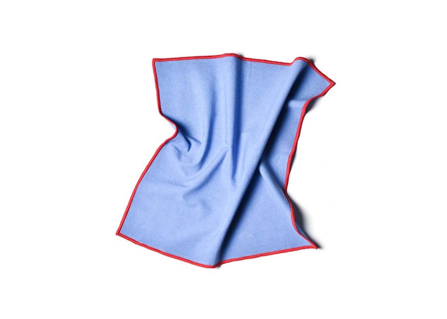 Entertaining Coton Colors by Laura Johnson | Color Block French Blue And Red Napkin, Set Of 4