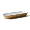 Entertaining Coton Colors by Laura Johnson | Iris Blue Pip Mango Wood Dough Bowl