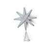 Home Coton Colors by Laura Johnson | Silver Beaded Star Small Tree Topper