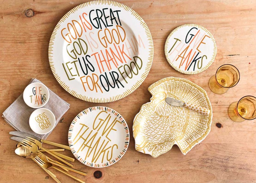 Entertaining Coton Colors by Laura Johnson | Dusk God Is Great Platter