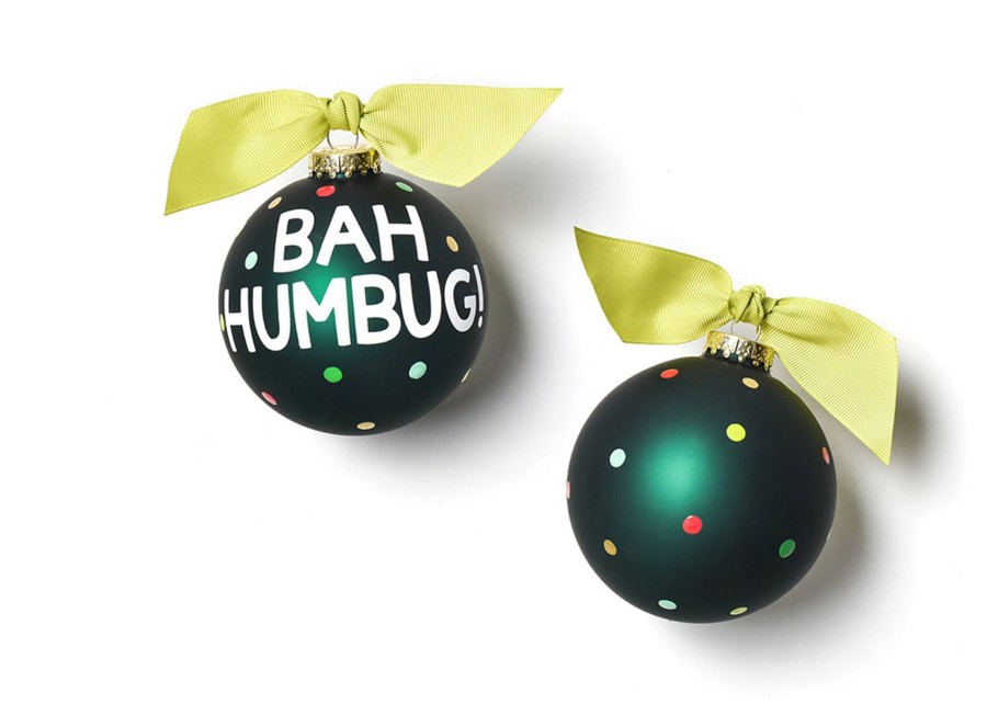 Ornaments Coton Colors by Laura Johnson | Bah Humbug Glass Ornament