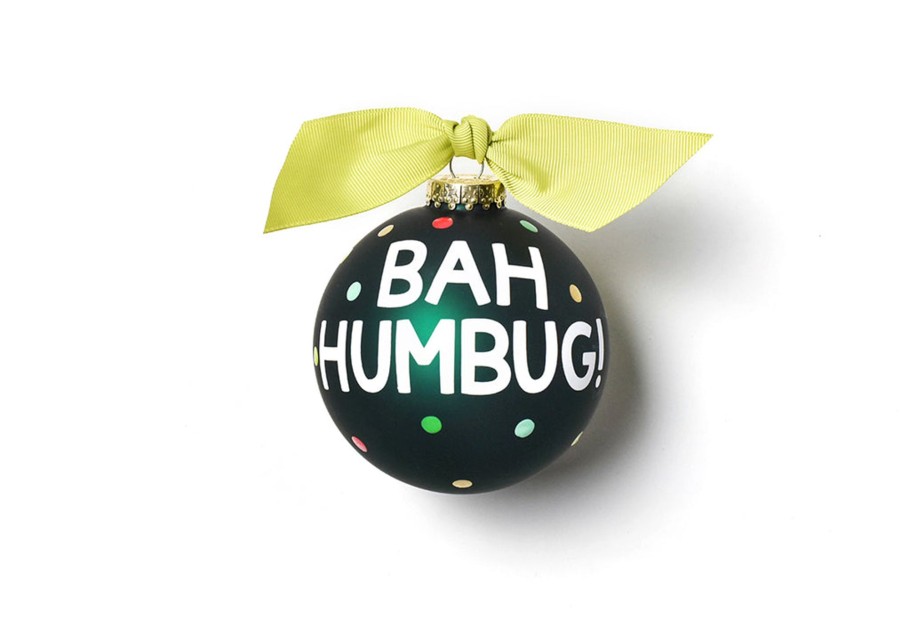 Ornaments Coton Colors by Laura Johnson | Bah Humbug Glass Ornament