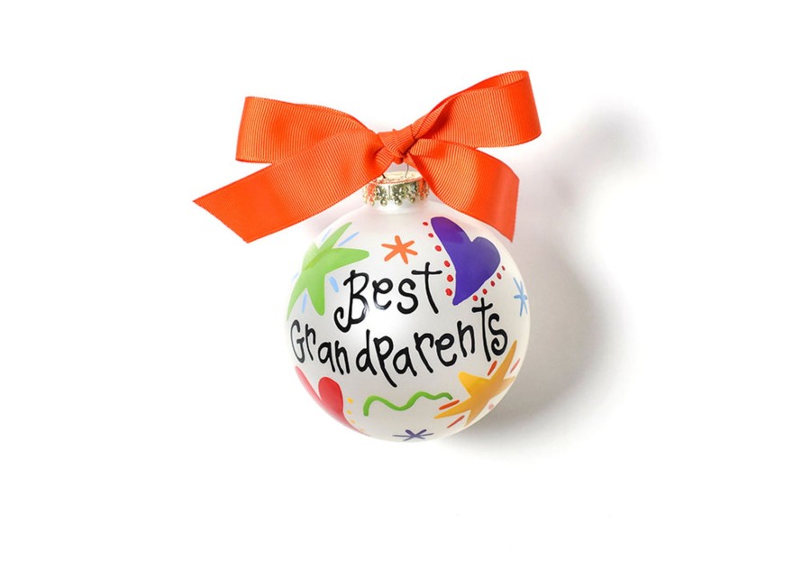 Commemorative Keepsakes Coton Colors by Laura Johnson | Best Grandparents Glass Ornament