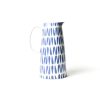 Entertaining Coton Colors by Laura Johnson | Iris Blue Drop Pedestal Pitcher