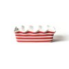 Entertaining Coton Colors by Laura Johnson | Red Stripe Ruffle Loaf Pan