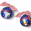 Ornaments Coton Colors by Laura Johnson | Circus Glass Ornament