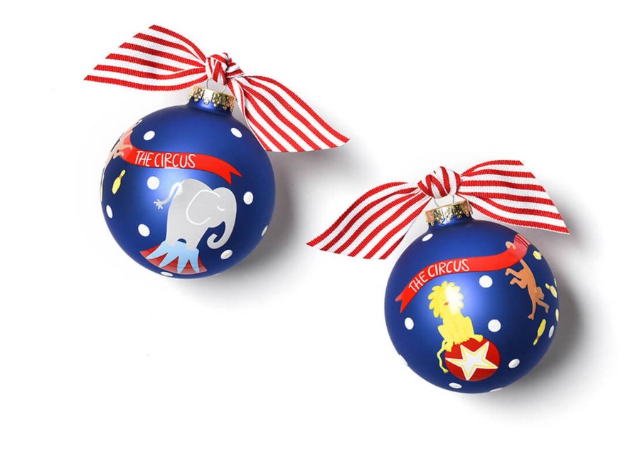 Ornaments Coton Colors by Laura Johnson | Circus Glass Ornament