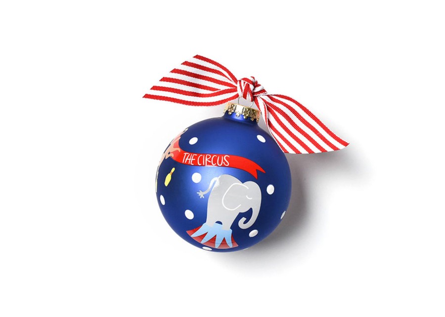 Ornaments Coton Colors by Laura Johnson | Circus Glass Ornament