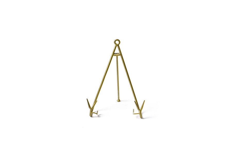 Home Coton Colors by Laura Johnson | Gold Large Flare Plate Stand