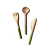 Entertaining Coton Colors by Laura Johnson | Fundamentals Olive Wood Appetizer Utensils, Set Of 3