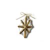 Ornaments Coton Colors by Laura Johnson | O Holy Night Shaped Ornament - Gold Star