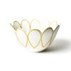 Entertaining Coton Colors by Laura Johnson | Deco Gold 9" Scallop Bowl