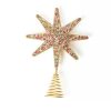 Home Coton Colors by Laura Johnson | Multi Beaded Star Large Tree Topper