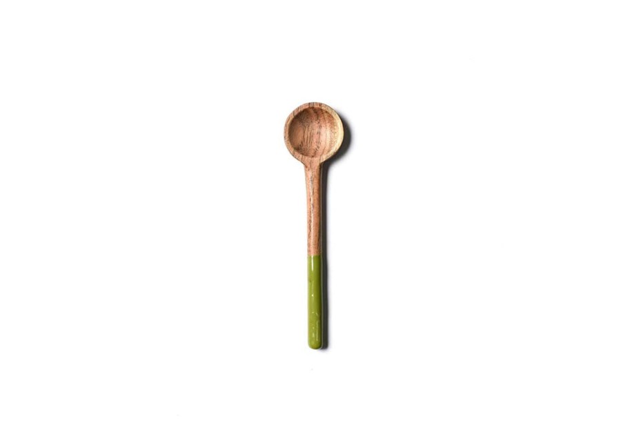 Entertaining Coton Colors by Laura Johnson | Fundamental Olive Wood Appetizer Spoon