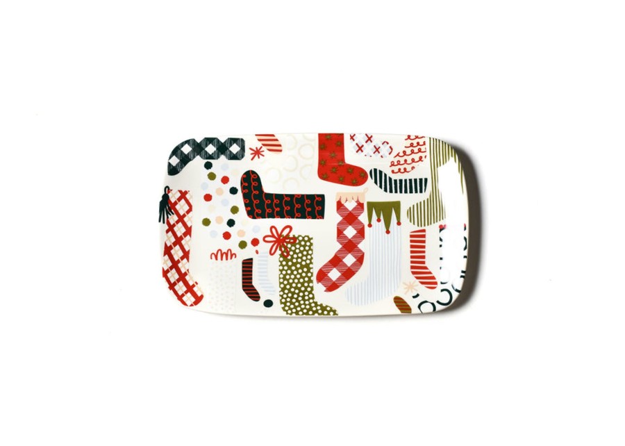 Entertaining Coton Colors by Laura Johnson | Stockings Rectangle Platter