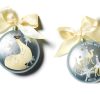 Ornaments Coton Colors by Laura Johnson | Birth Of Christ - Luke 2:11 120Mm Glass Ornament