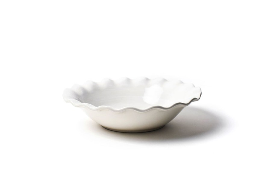 Entertaining Coton Colors by Laura Johnson | Signature White 11" Ruffle Best Bowl