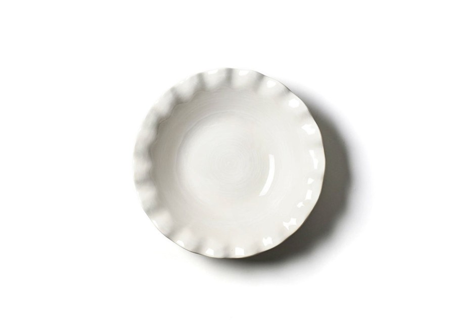 Entertaining Coton Colors by Laura Johnson | Signature White 11" Ruffle Best Bowl