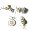 Commemorative Keepsakes Coton Colors by Laura Johnson | Baby'S First Milestones Glass Ornaments, Set Of 4