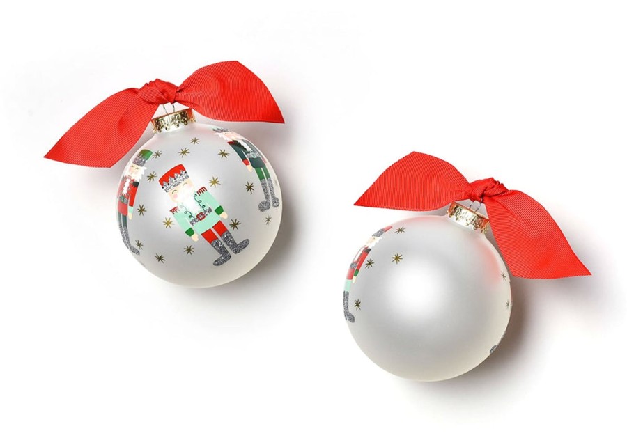 Ornaments Coton Colors by Laura Johnson | Nutcracker Glass Ornament