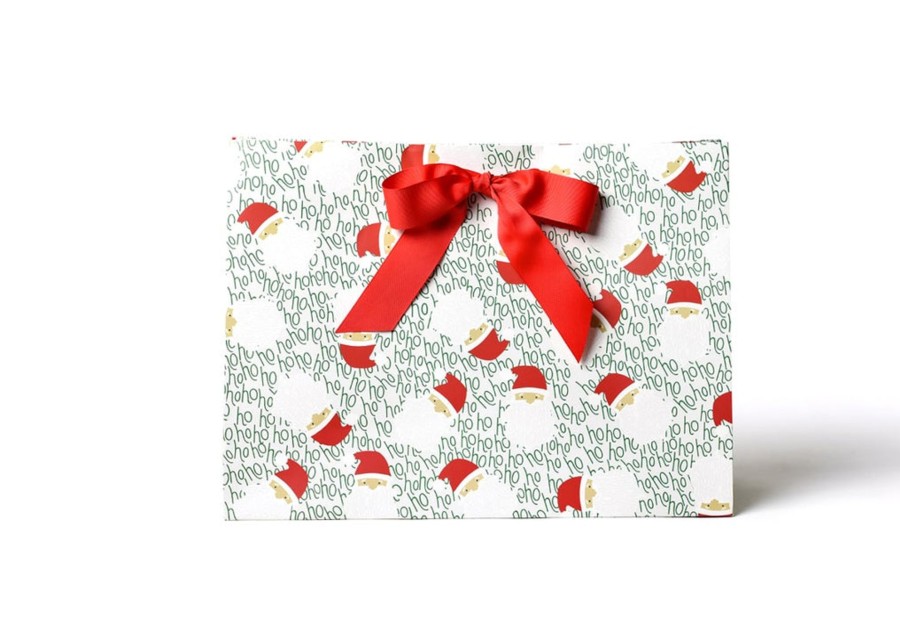 Home Coton Colors by Laura Johnson | Ho Ho Santa Large Gift Bag