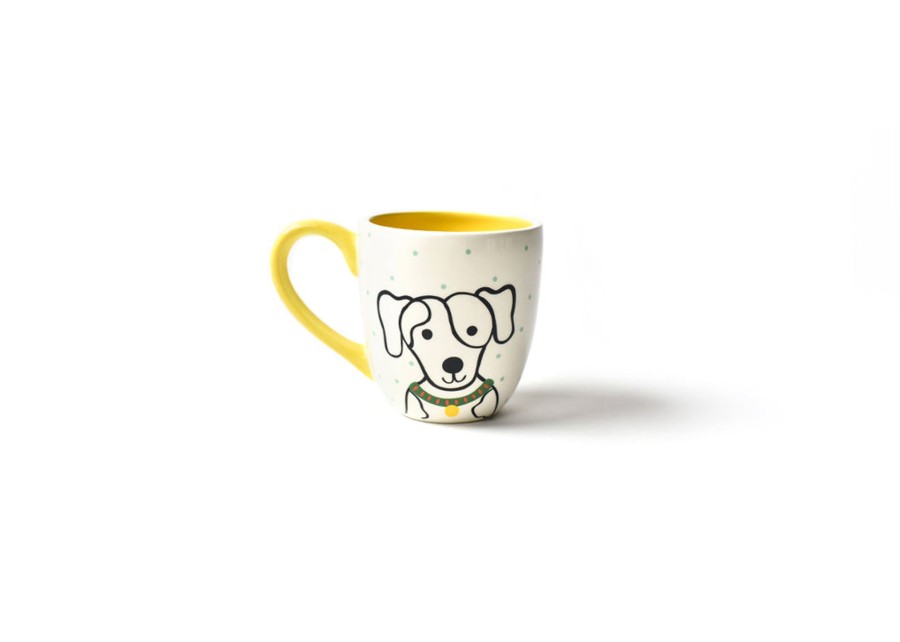 Commemorative Keepsakes Coton Colors by Laura Johnson | Pet Portrait Mug - Spotty