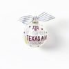 Ornaments Coton Colors by Laura Johnson | Texas A&M We Wish You Glass Ornament