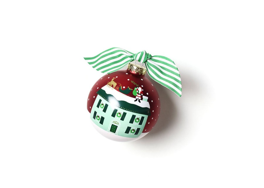 Ornaments Coton Colors by Laura Johnson | Home For Christmas Glass Ornament