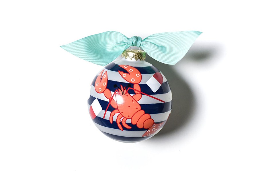 Commemorative Keepsakes Coton Colors by Laura Johnson | Lobster Glass Ornament