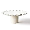 Entertaining Coton Colors by Laura Johnson | Signature White Ruffle 14In Cake Stand