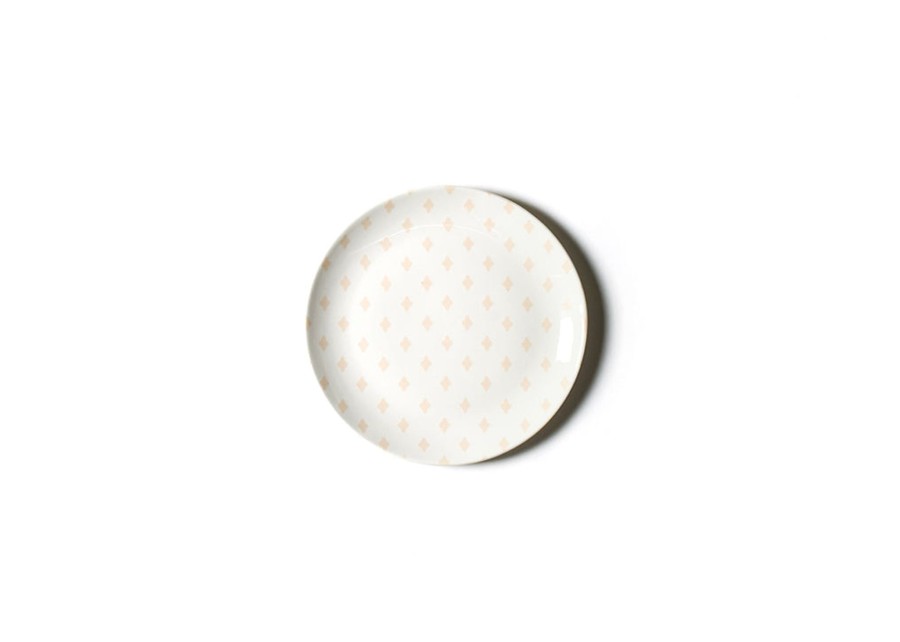 Tabletop Coton Colors by Laura Johnson | Blush Quatrefoil Salad Plate, Set Of 4