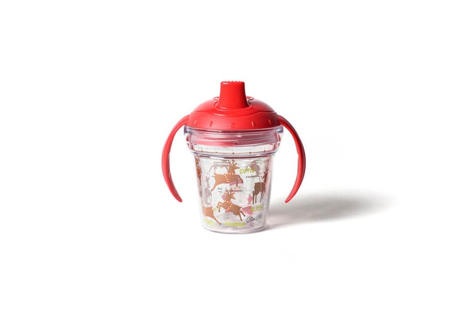 Commemorative Keepsakes Coton Colors by Laura Johnson | Calling Reindeer Tervis Sippy Cup