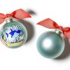 Ornaments Coton Colors by Laura Johnson | Shark Glass Ornament