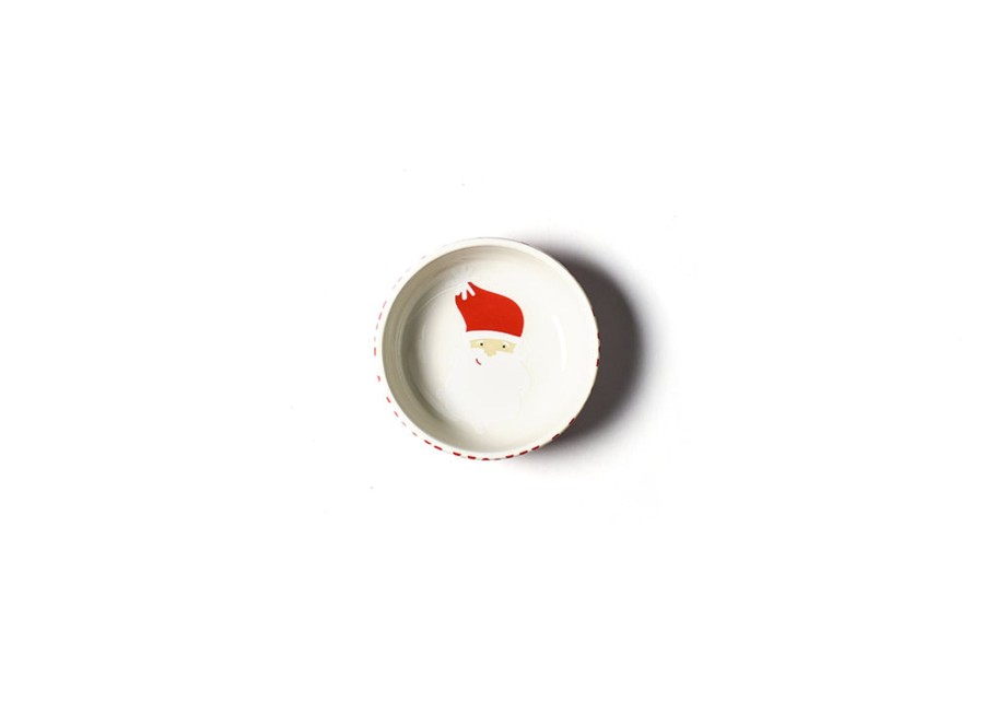 Entertaining Coton Colors by Laura Johnson | Vintage Santa Round Dipping Bowl