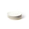 Tabletop Coton Colors by Laura Johnson | Gold Star Salad Plate, Set Of 4